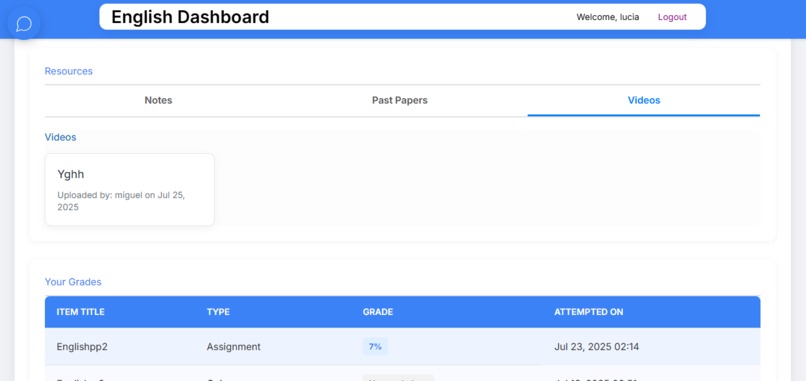 Remote Learning System – screenshot 9
