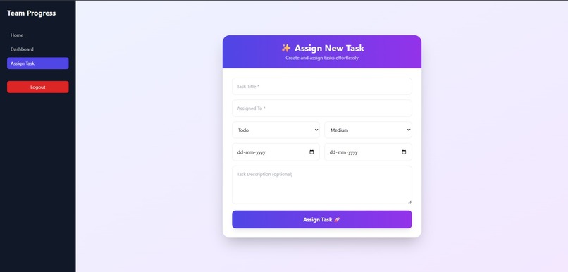Team Progress System – screenshot 3