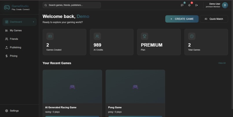 MyGameStudio – screenshot 1