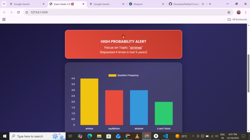 Exam Radar – screenshot 2