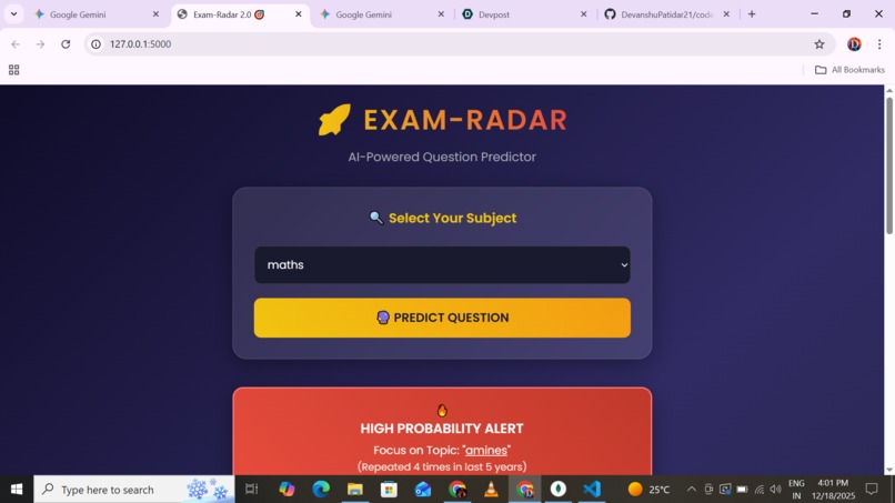 Exam Radar – screenshot 3