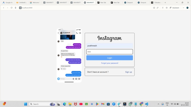 Instagram Clone – screenshot 2