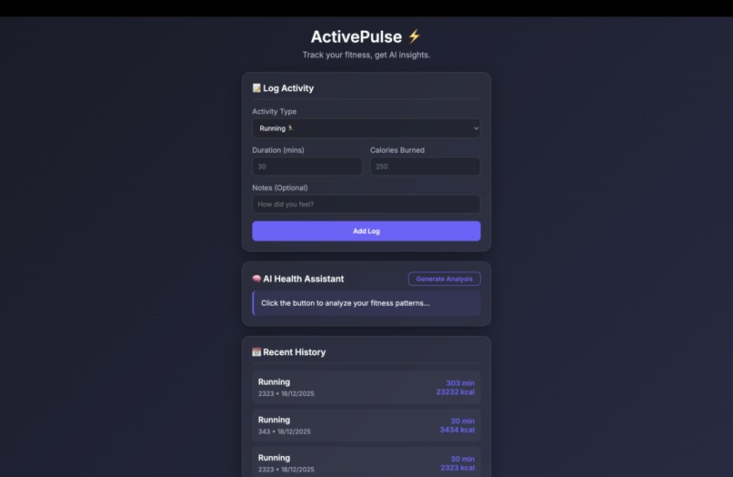 Active pulse – screenshot 1