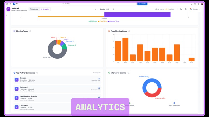 Sidekick4All Connecting Teams Across Jira and Calendars – screenshot 3