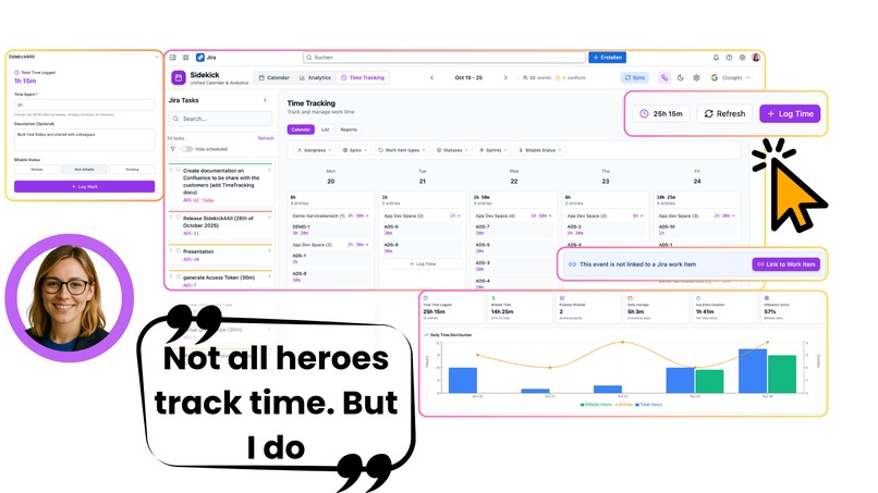 Sidekick4All Connecting Teams Across Jira and Calendars – screenshot 4