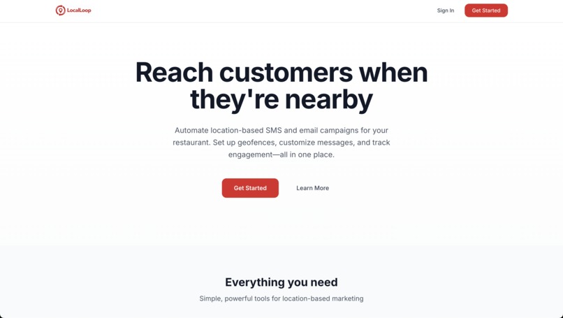 LocalLoop – screenshot 1