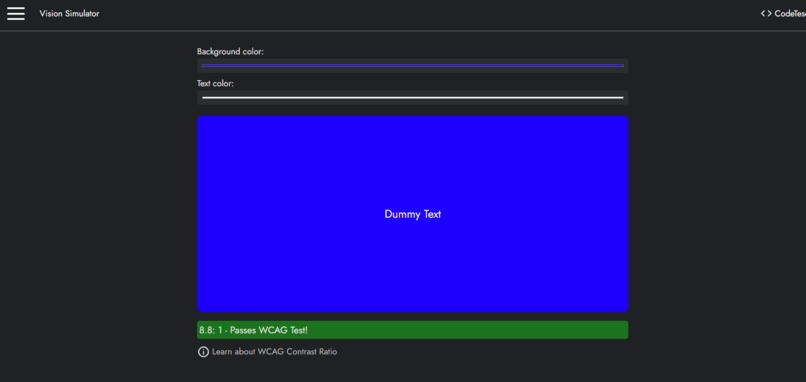 Vision Simulator – screenshot 4