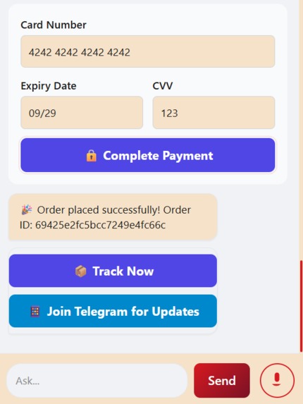 AURA – Agentic Omnichannel Retail Orchestration System – screenshot 9