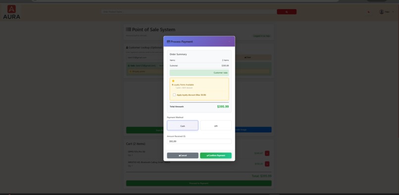 AURA – Agentic Omnichannel Retail Orchestration System – screenshot 26