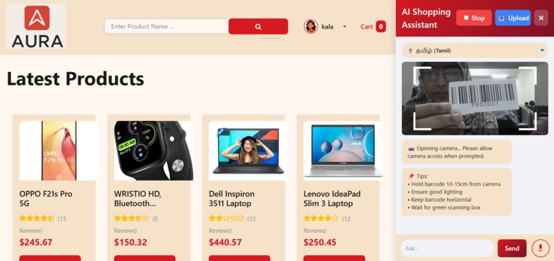 AURA – Agentic Omnichannel Retail Orchestration System – screenshot 23