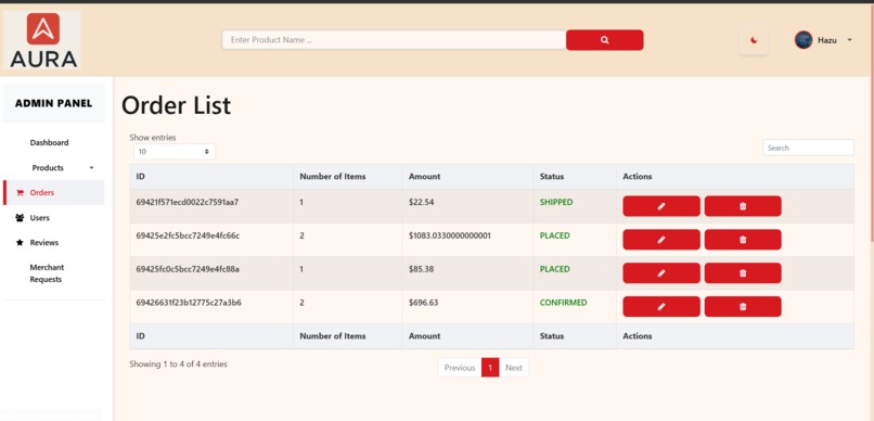 AURA – Agentic Omnichannel Retail Orchestration System – screenshot 34