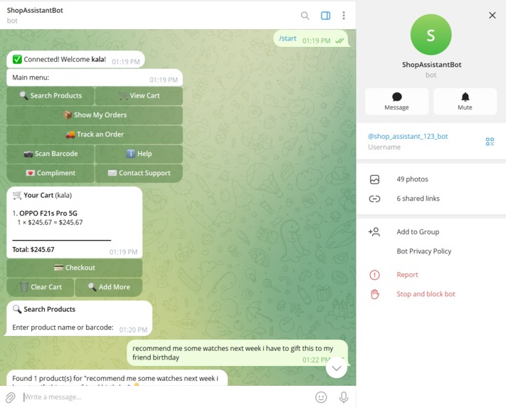 AURA – Agentic Omnichannel Retail Orchestration System – screenshot 45