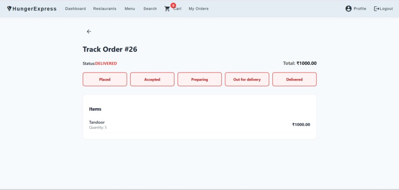 Online Food Delivery App and Management – screenshot 1