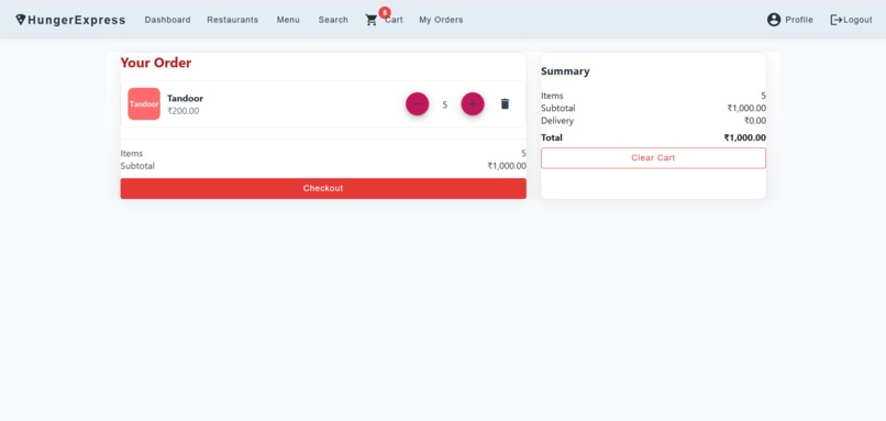 Online Food Delivery App and Management – screenshot 3