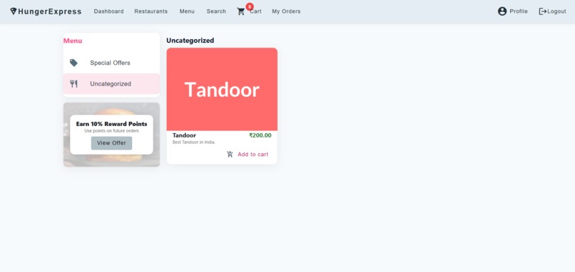 Online Food Delivery App and Management – screenshot 5