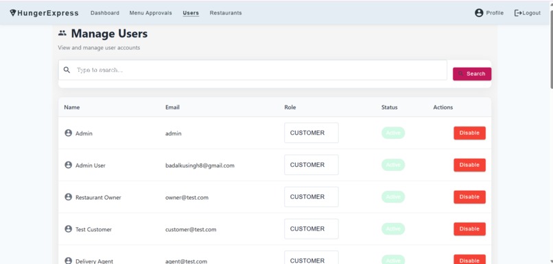 Online Food Delivery App and Management – screenshot 8