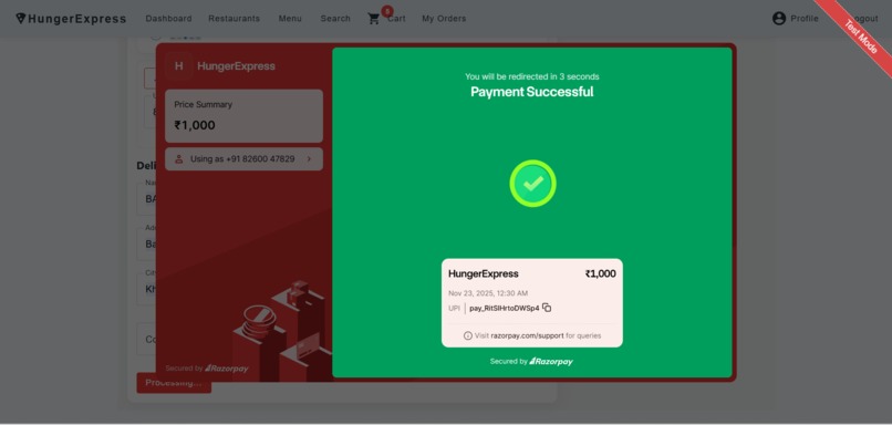 Online Food Delivery App and Management – screenshot 9