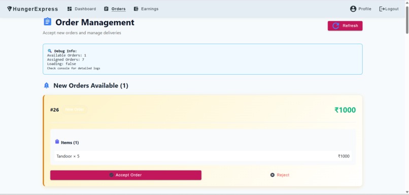 Online Food Delivery App and Management – screenshot 12