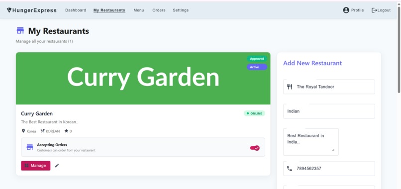 Online Food Delivery App and Management – screenshot 14