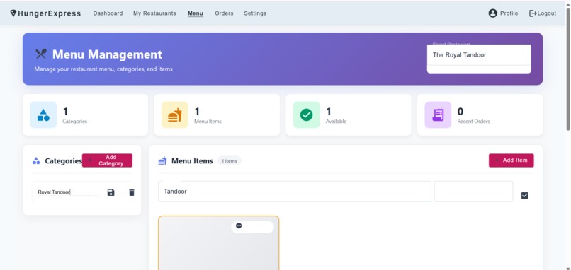 Online Food Delivery App and Management – screenshot 17