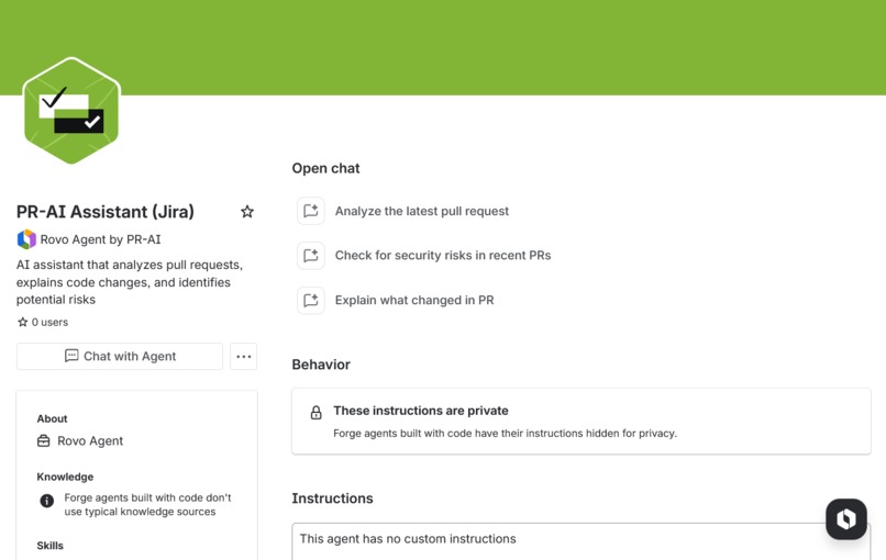 PR-AI – screenshot 4