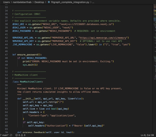 FitGraphThe Graph-Aware Fashion Agent – screenshot 1