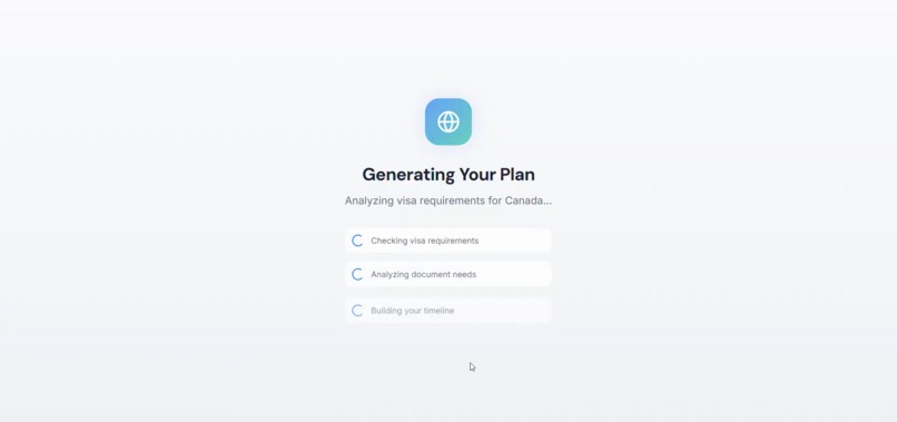 VisaPilot — AI for Borderless Mobility – screenshot 3