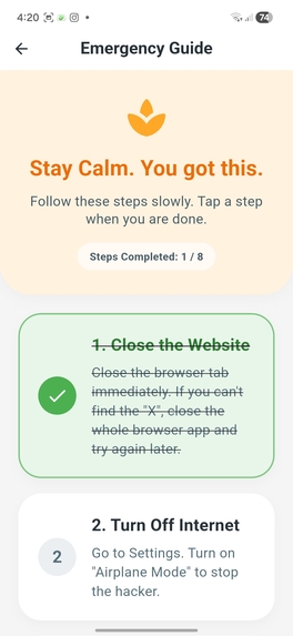 Seguri - A Digital Hand to Hold – screenshot 10