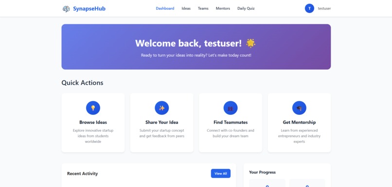 SynapseHub – screenshot 1