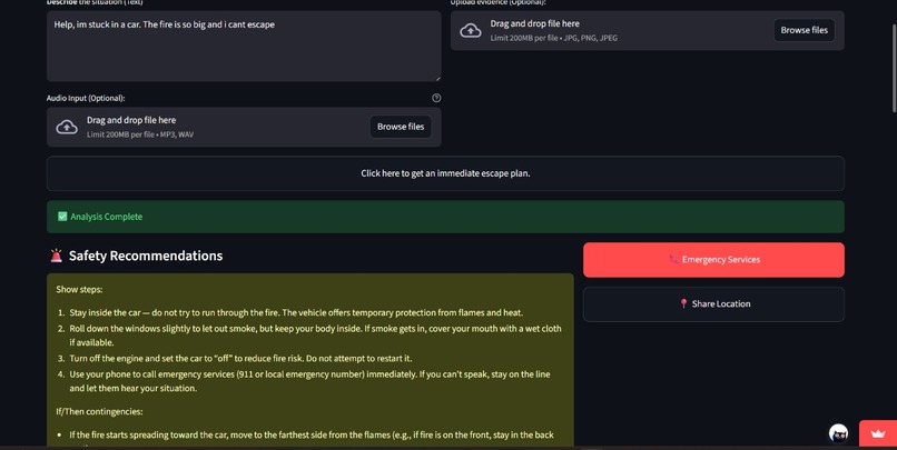 AI Emergency Response Navigator (AERN) – screenshot 2
