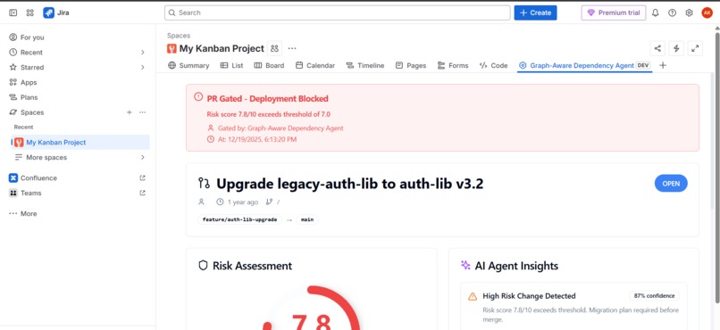 Graph-Aware-Dependency-Agent – screenshot 1