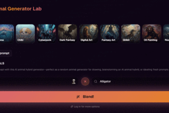 CreatureLab:The AI Animal Generator