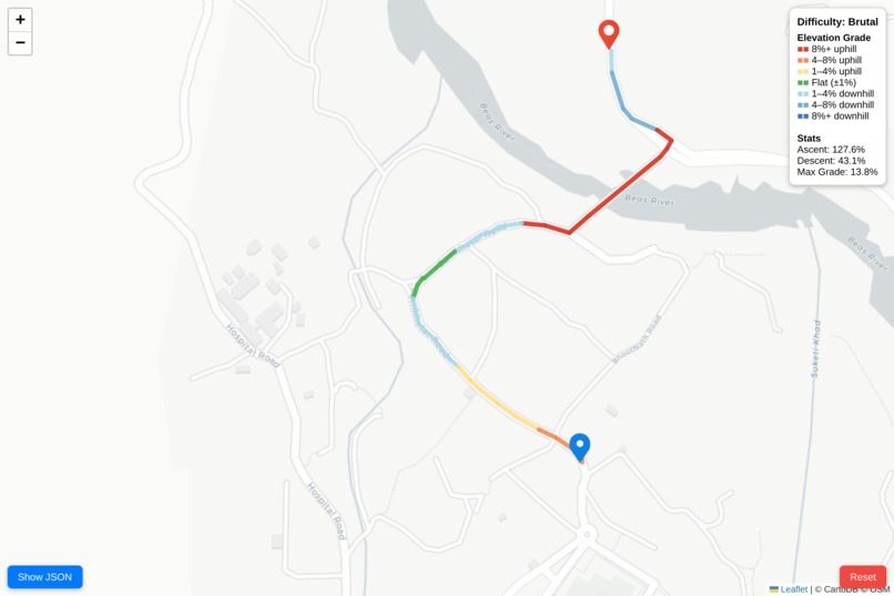 Route Elevation Map – screenshot 1
