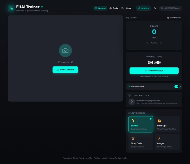 AI Fitness Trainer – screenshot 2