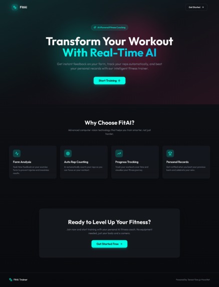 AI Fitness Trainer – screenshot 1