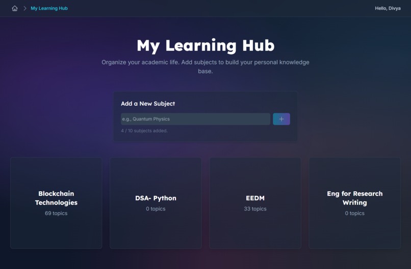 Cognify - Smart Learning Hub – screenshot 4