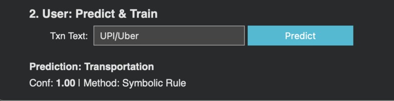 Automated AI Transaction Categorisation – screenshot 1