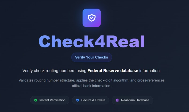 Check4Real – screenshot 1