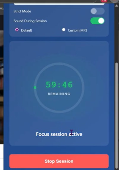 DeepLock Focus - A professional Grade Productivity Extension – screenshot 2
