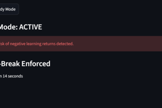 Always-On Study Mode