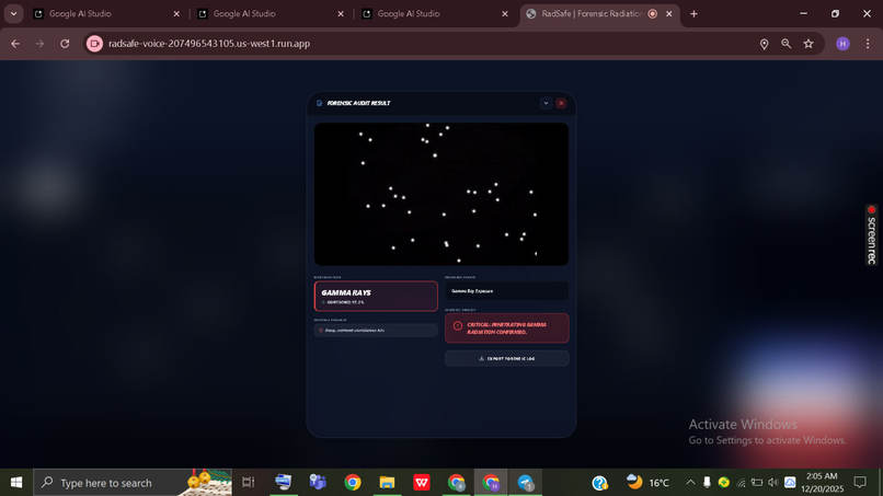 RADSAFE VOICE – screenshot 2