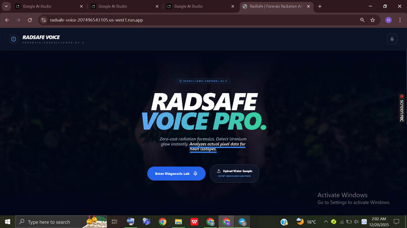 RADSAFE VOICE – screenshot 3