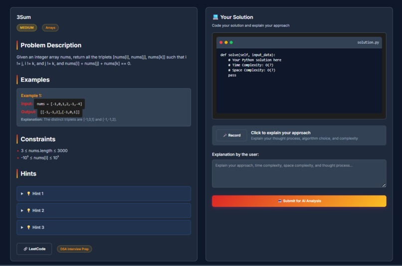 DSA Interview Ready: Speak Your Logic, Get Hired – screenshot 6