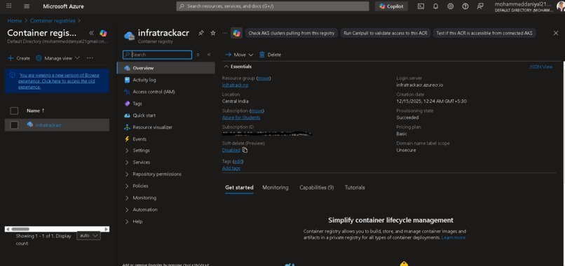 Infratrack – screenshot 2