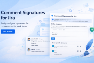 Comment Signatures for Jira
