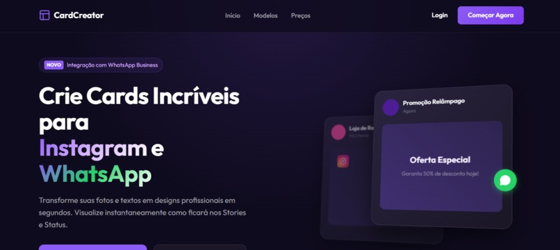 CRADOR DE CARD – screenshot 1