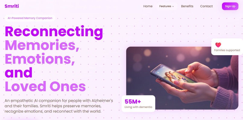 SmritiAI – screenshot 1