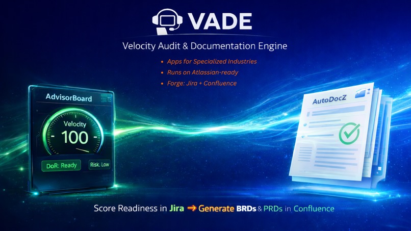 VADE: Velocity Audit & Documentation Engine – screenshot 1