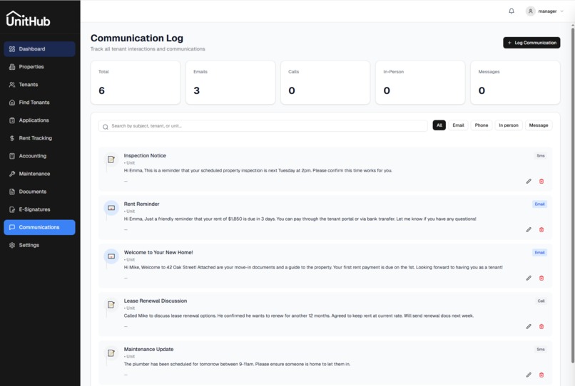 UnitHub – screenshot 3