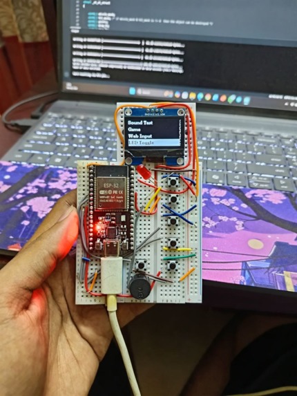 My mini computer Using Esp32 – screenshot 1